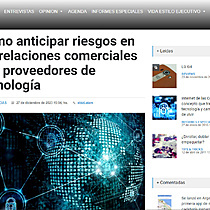 Cmo anticipar riesgos en las relaciones comerciales con proveedores de tecnologa